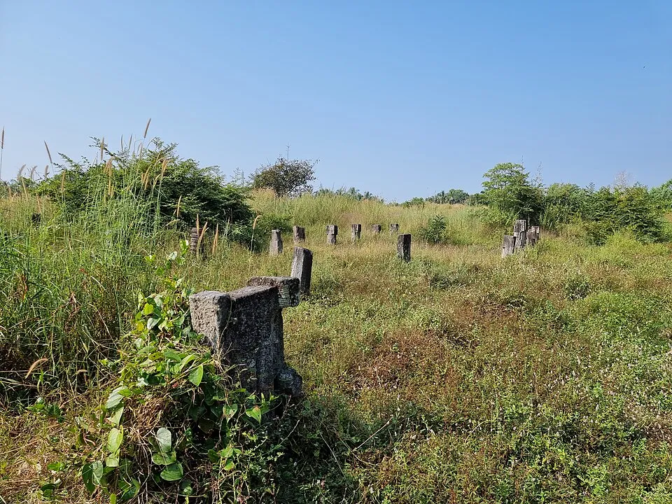 Remains of Barkur Fort, near Udupi